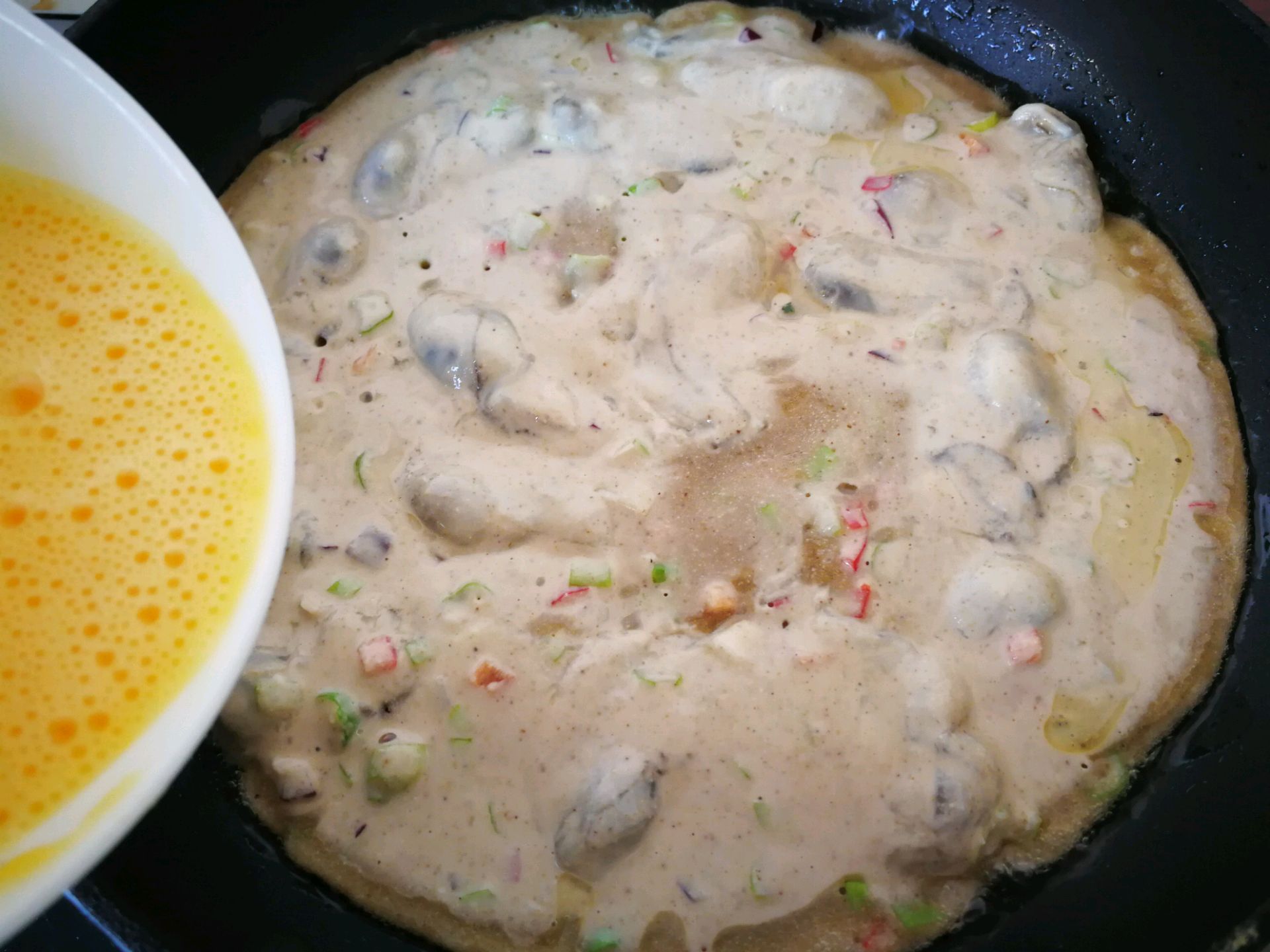 好吃到流口水的生蚝,生蚝肥美脆甜的口感