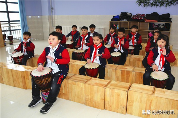 荥阳第八小学运动会开幕式社团,荥阳市第八小学社团展示