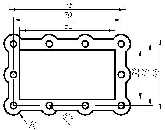 cad练习图纸45张教程初学者,cad图练习题300道