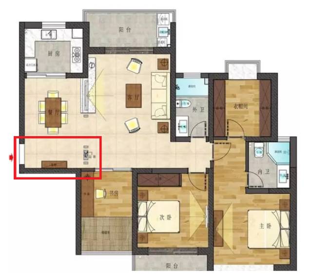 进门就是厅没有地方做鞋柜怎么办,入户门一通到底的户型如何做玄关