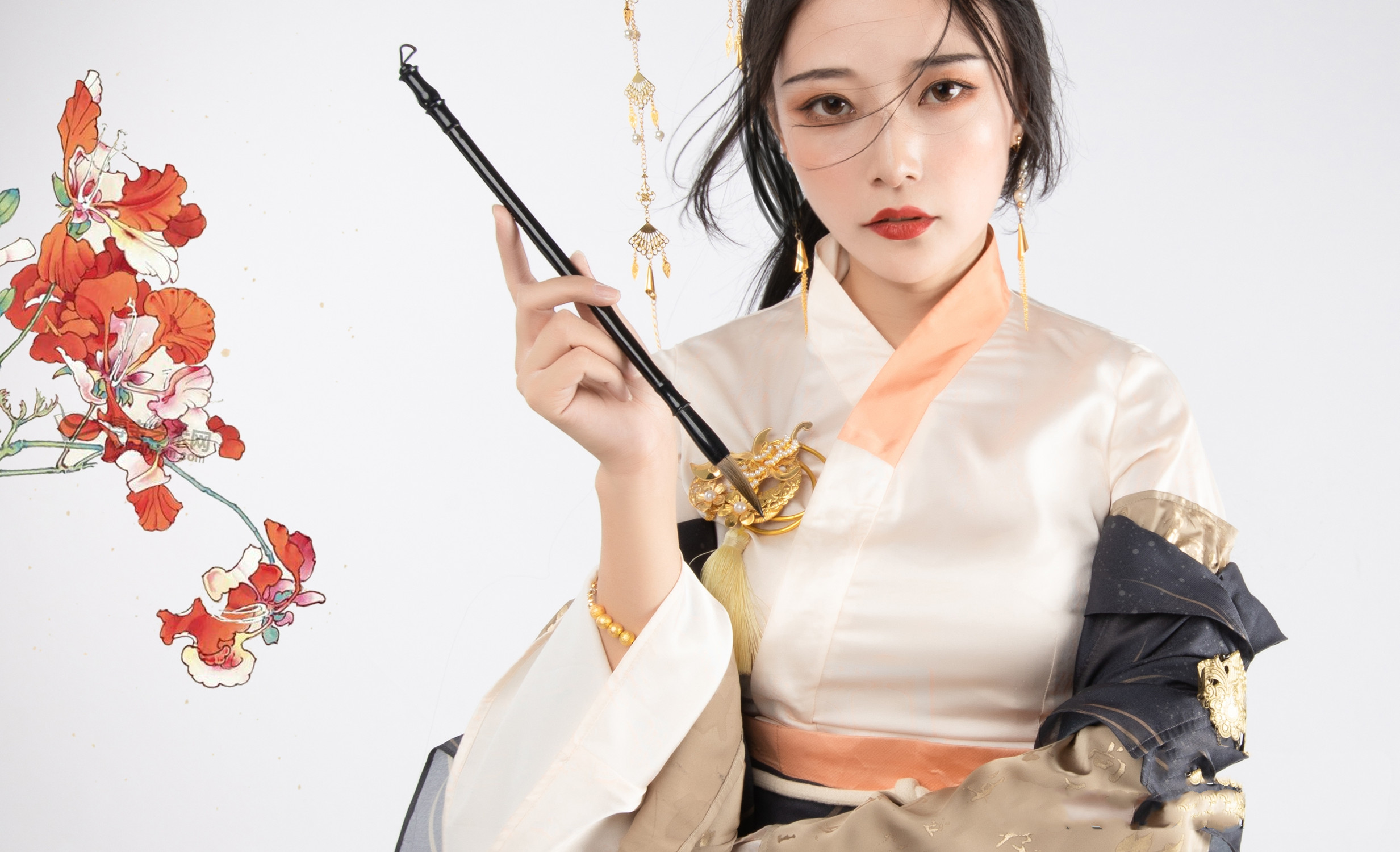 天涯明月刀白衣公子羽cos,天涯明月刀cosplay太白