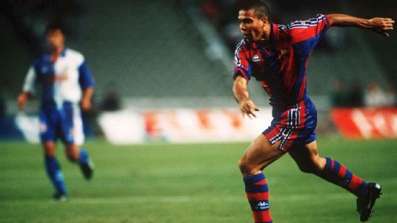 罗纳尔多在巴塞罗那的一年,巴塞罗那国际米兰之旅