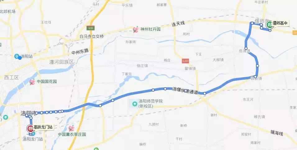 洛阳市区到县城公交车,洛阳龙门到济源城际公交时刻表