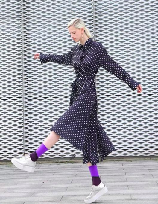 连衣裙高跟鞋漂亮,细高跟鞋搭配连衣裙