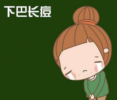 痘痘生长位置原因,痘痘长的位置代表什么要注意什么