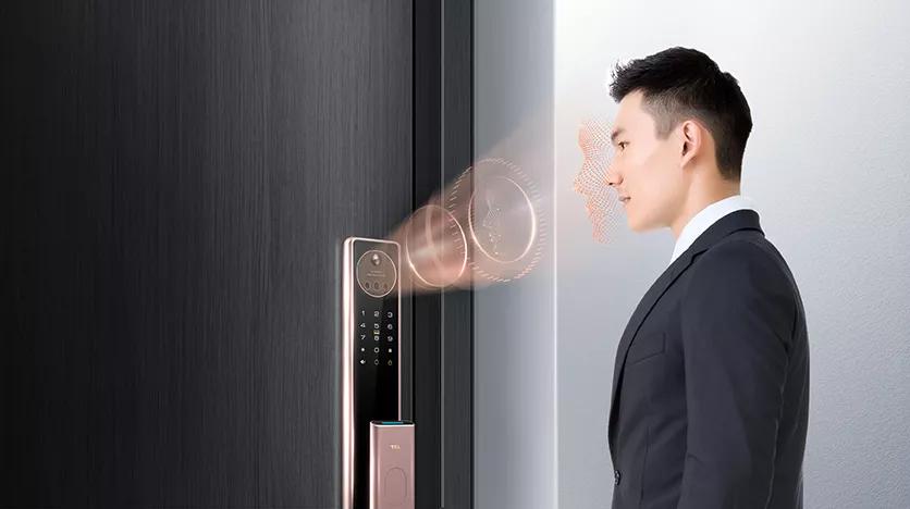 TCL3d人脸识别智能锁最新款,tcl智能锁三d人脸识别