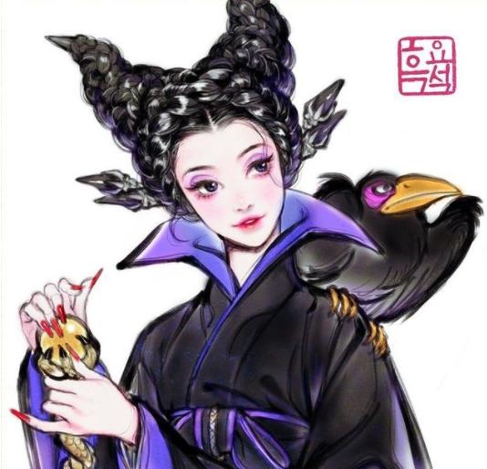 迪士尼反派毒皇后,迪士尼反派还原美貌