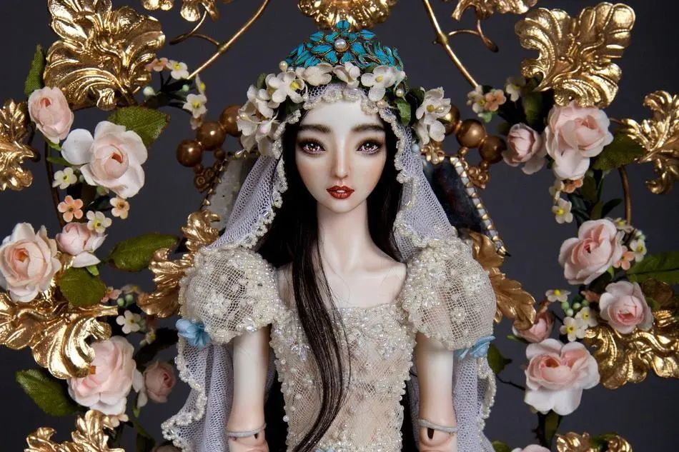 给1万多的bjd娃娃换衣服,bjd娃娃打扮才好看