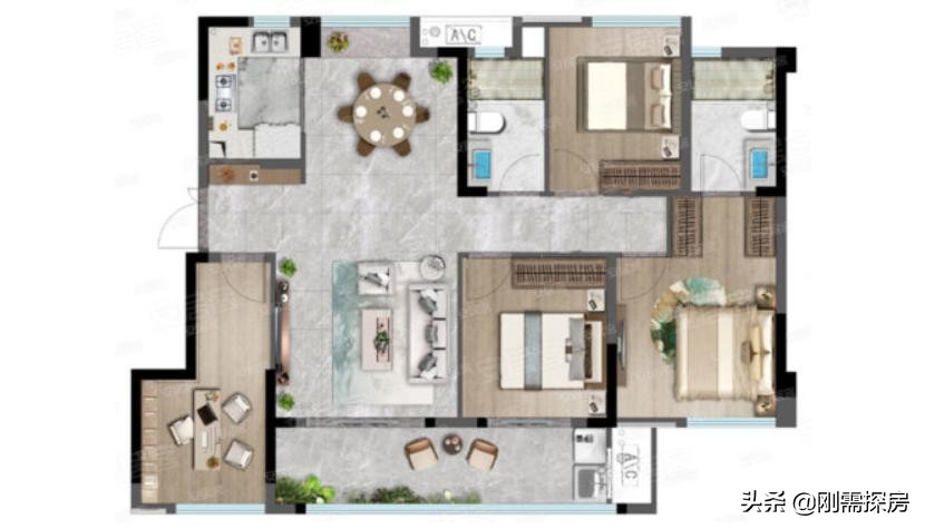 福州三江口远洋天赋,远洋天赋132平值得买吗