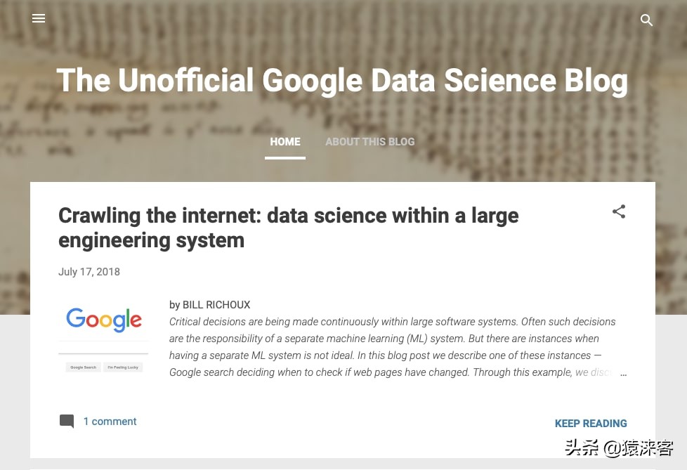 40个必读的AI/机器学习世界顶尖博客