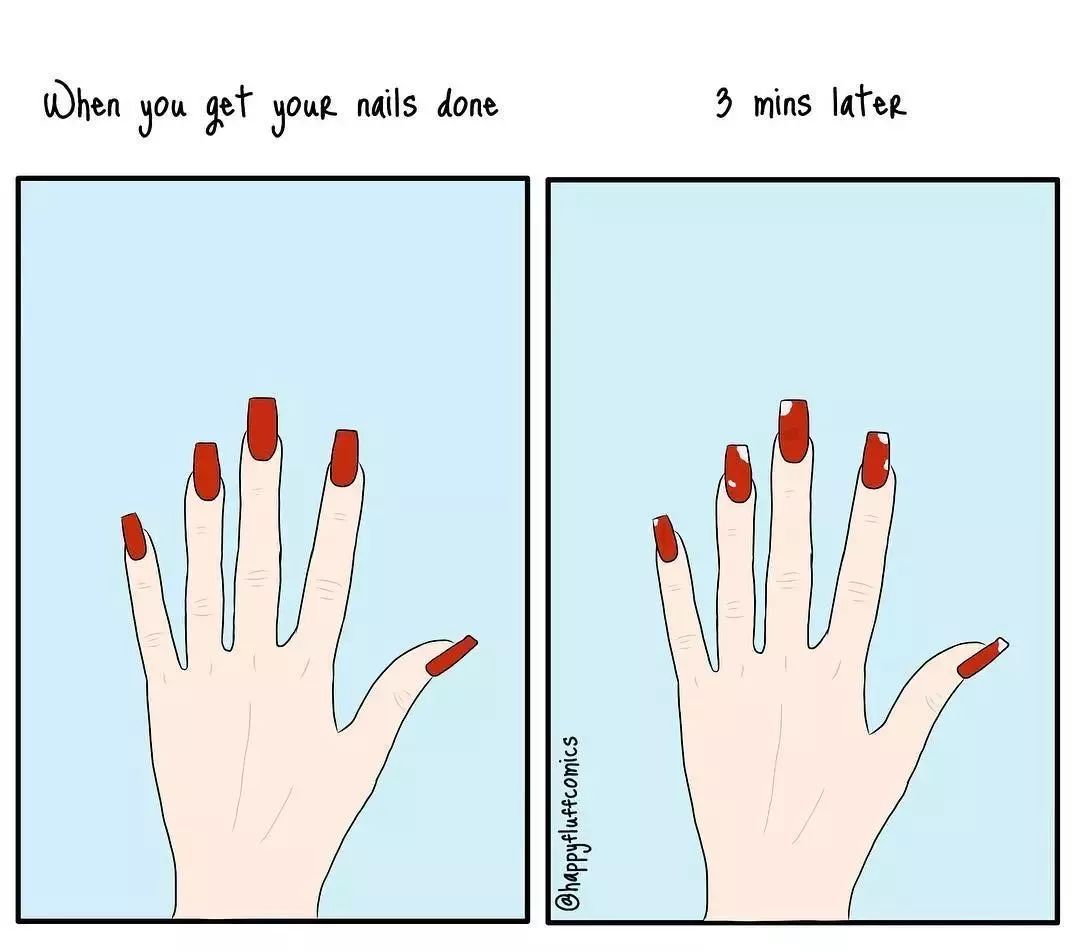 日常女性插画,女性插画生活日常