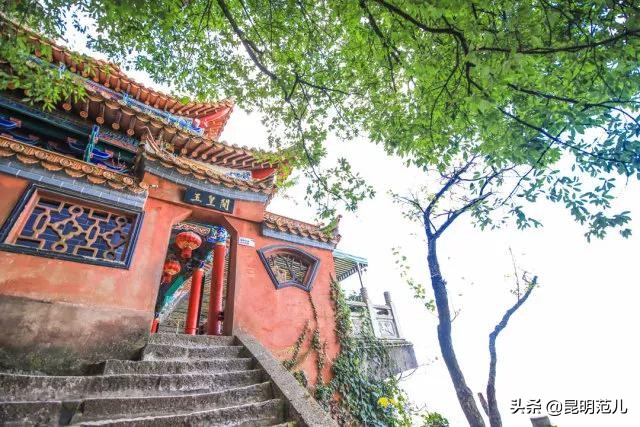 看滇池夕阳,五百里看滇池全景