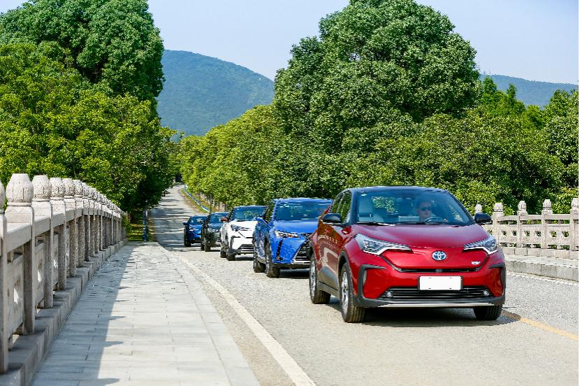 晓敏试驾丰田,晓敏试车