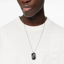 lv2022新款男士古巴链,lv古巴竹节项链蓝色