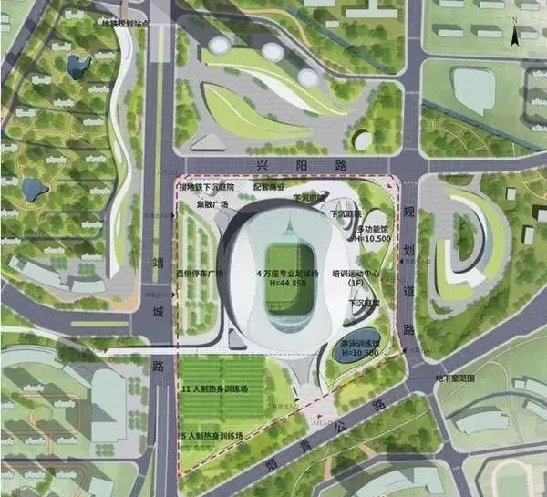 2023年亚洲杯举办城市青岛,青岛亚洲杯周边规划