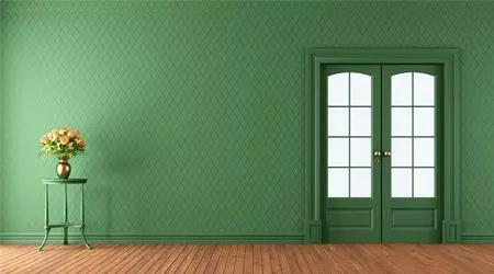 房门对房门挂五帝钱的正确方法,入户门对房门该怎么处理