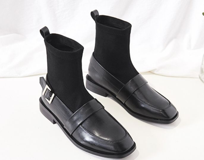 看着就很暖和的穿搭,这些短靴美到炸