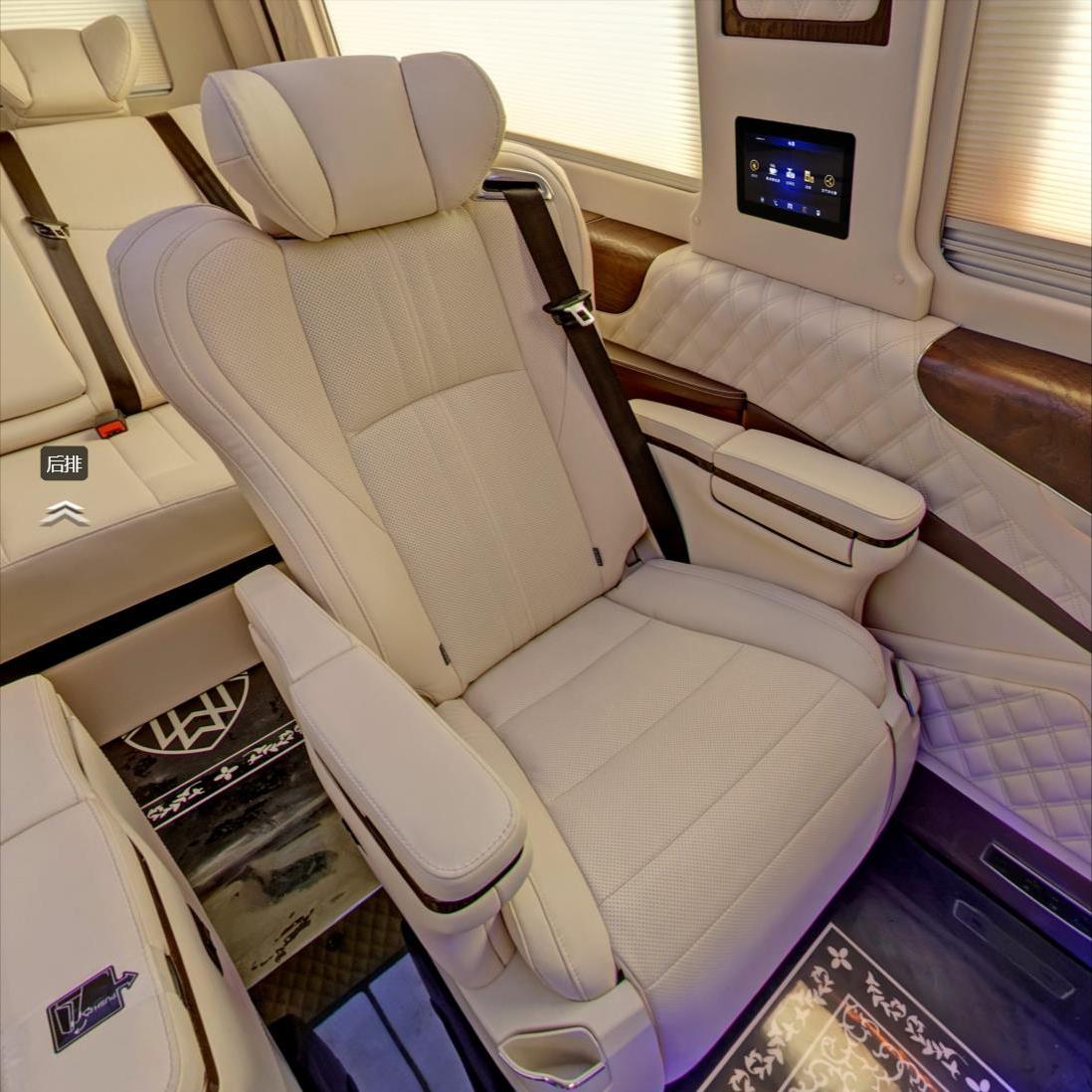 房车卡座座椅尺寸,房车卡座沙发区