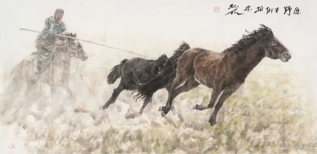 郑柏林人物画欣赏,郑柏林国画作品