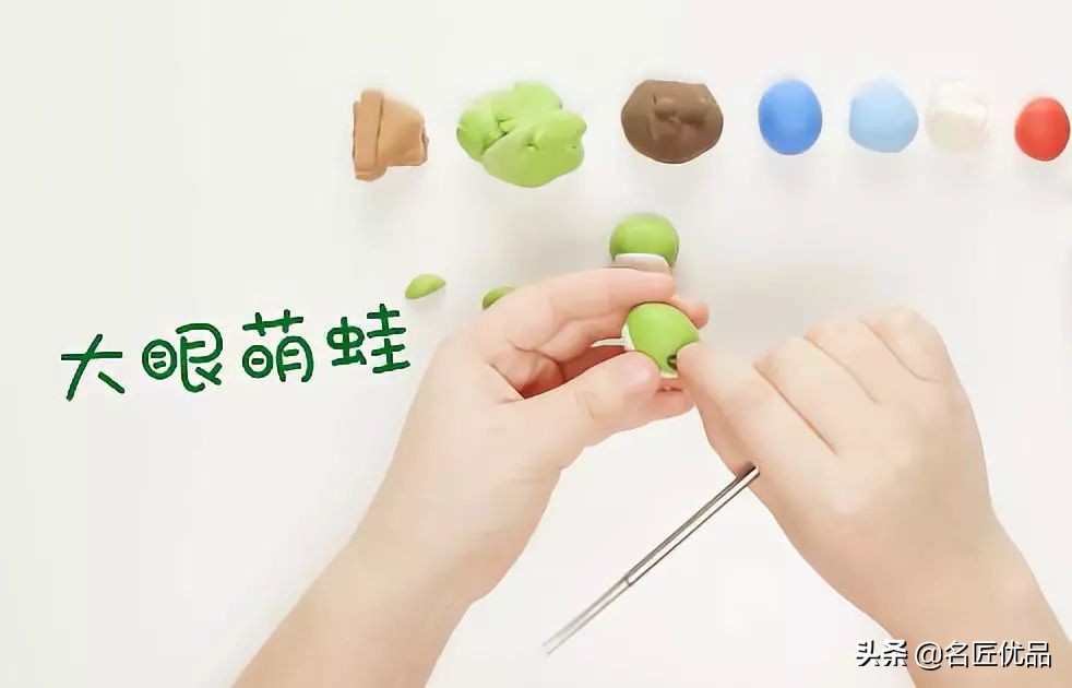 好玩又好看的粘土手工,简单的国庆粘土手工方案