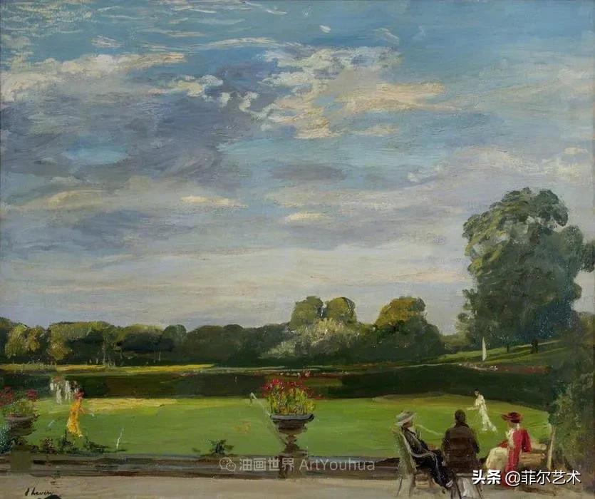 爱尔兰画家的风景油画欣赏,胡安米罗油画作品欣赏