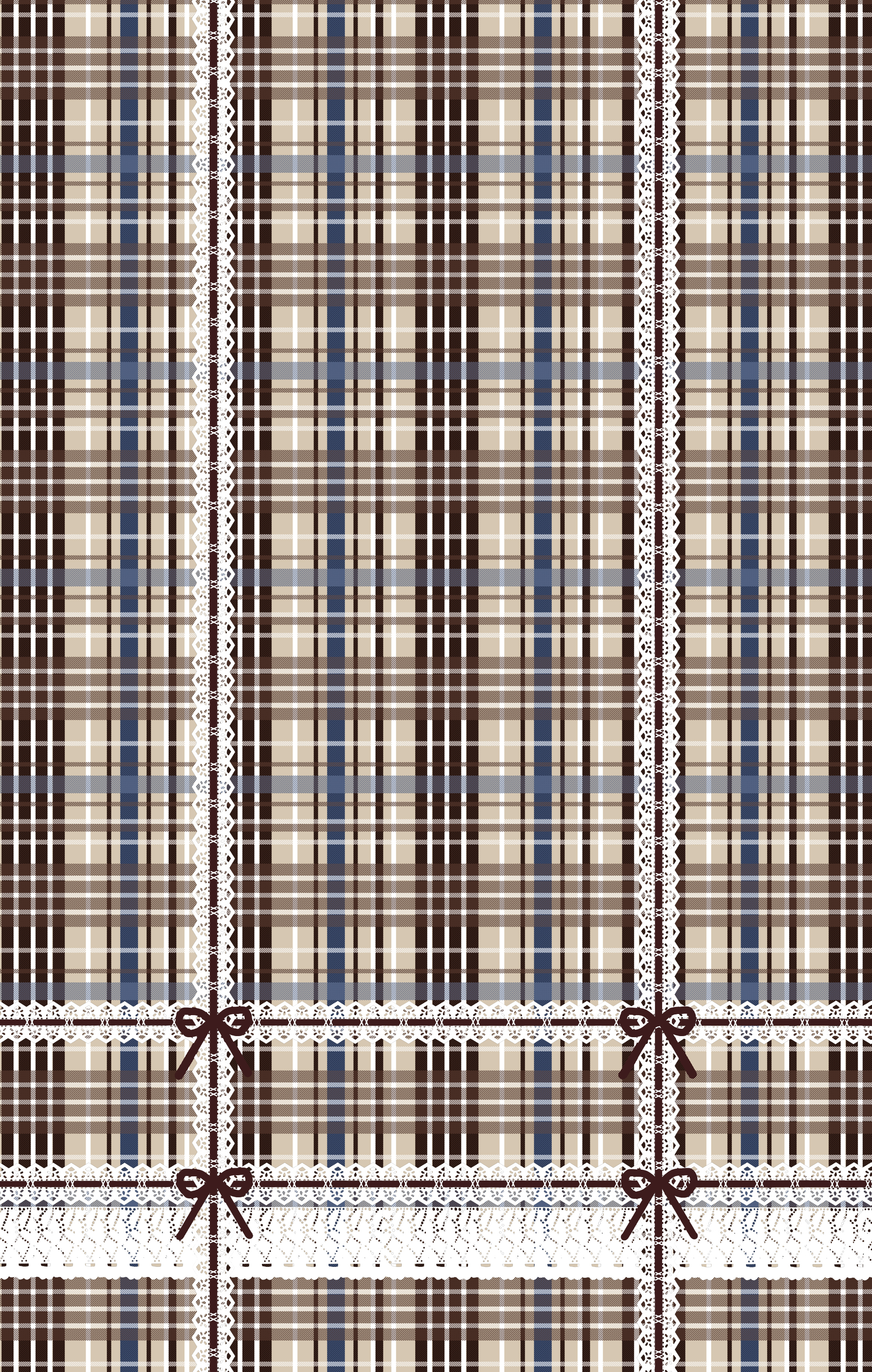 格子babydollBBDbaby定番lolita手机壁纸