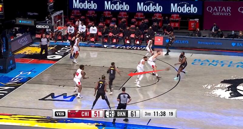 哈登单核绝杀勇士完整视频,哈登再现四分卫式长传