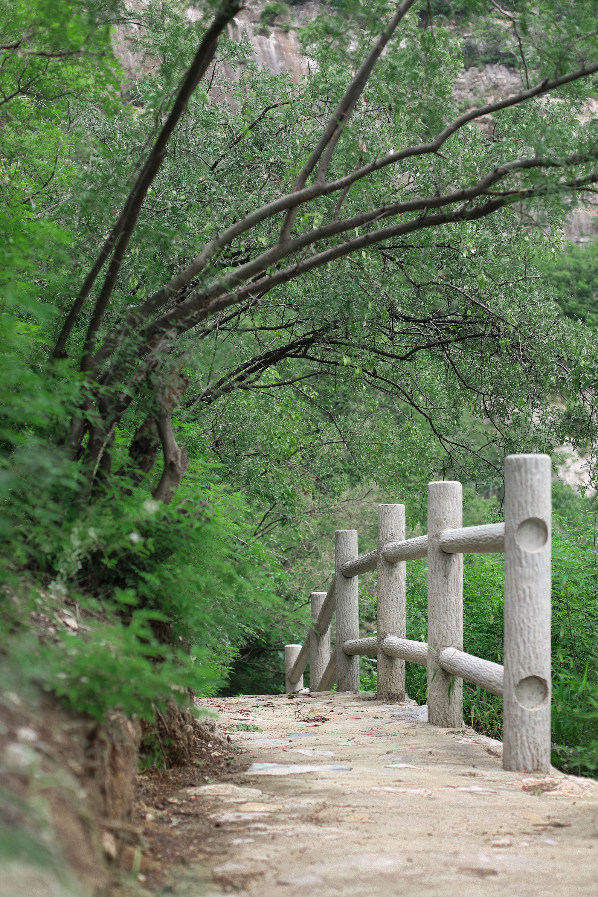 京郊房山登山路线,房山东港登山步道