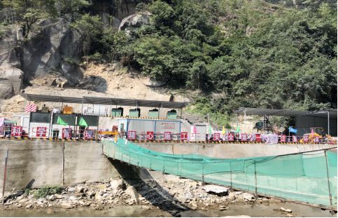 镇安抽水电站主体工程,镇安抽水蓄能电站施工现场