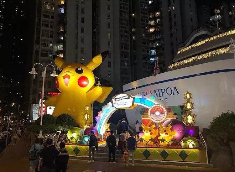 香港海滨长廊圣诞节,香港圣诞打卡地唯美视频