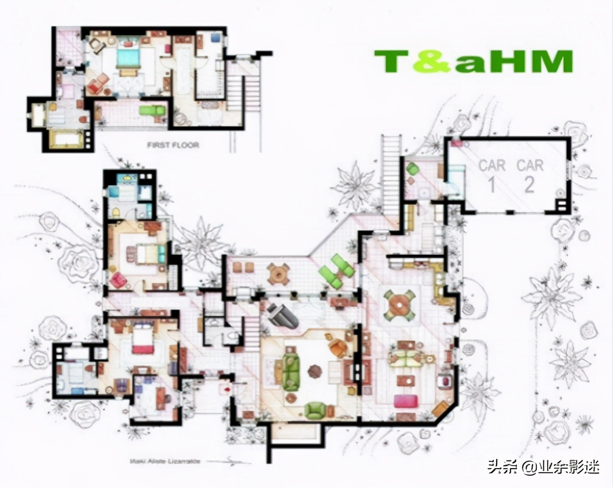 这些经典影视剧中的房子，你最向往哪一家？