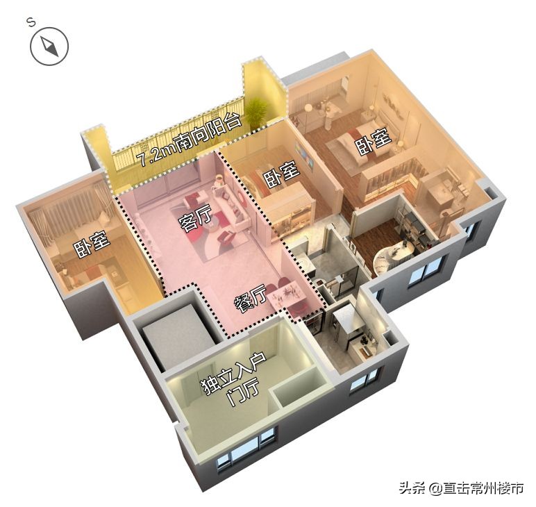 现代风格大平层豪宅,大横厅豪宅带来的生活