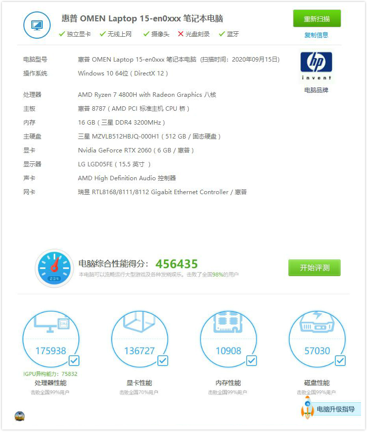 惠普暗影精灵6锐龙版深度测评,惠普暗影精灵6锐龙电竞版怎么样