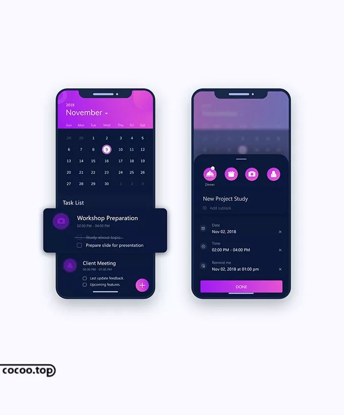 国外app界面设计现状,app界面设计模板