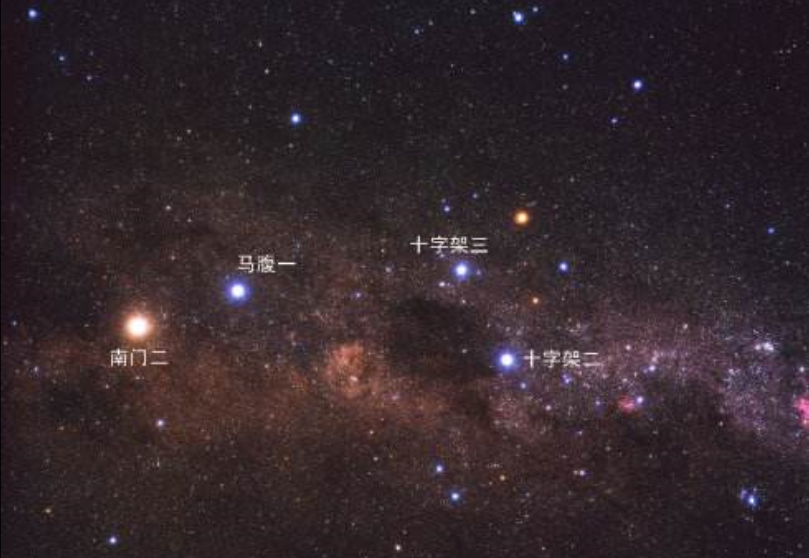 太阳与比邻星真实距离缩小图,比邻星三颗恒星之间的距离