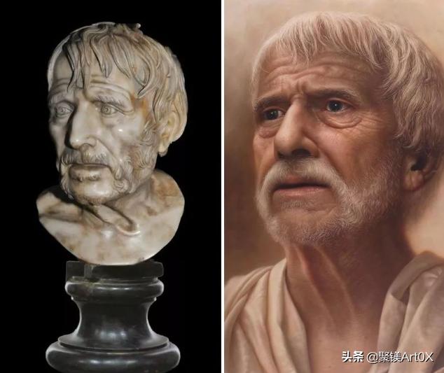 韩国小哥哥用画笔复活梵高、维纳斯和大卫！丨聚镁Art0X