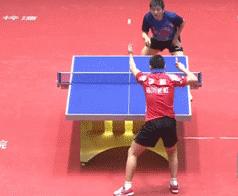 适合业余的发球,适合比赛的发球