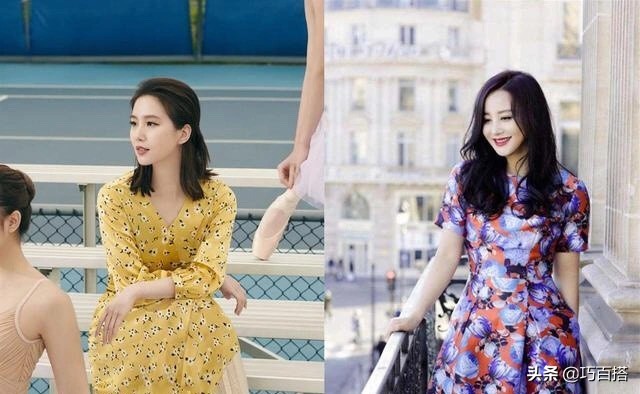 时尚优雅碎花裙,碎花裙这样穿气质又温柔