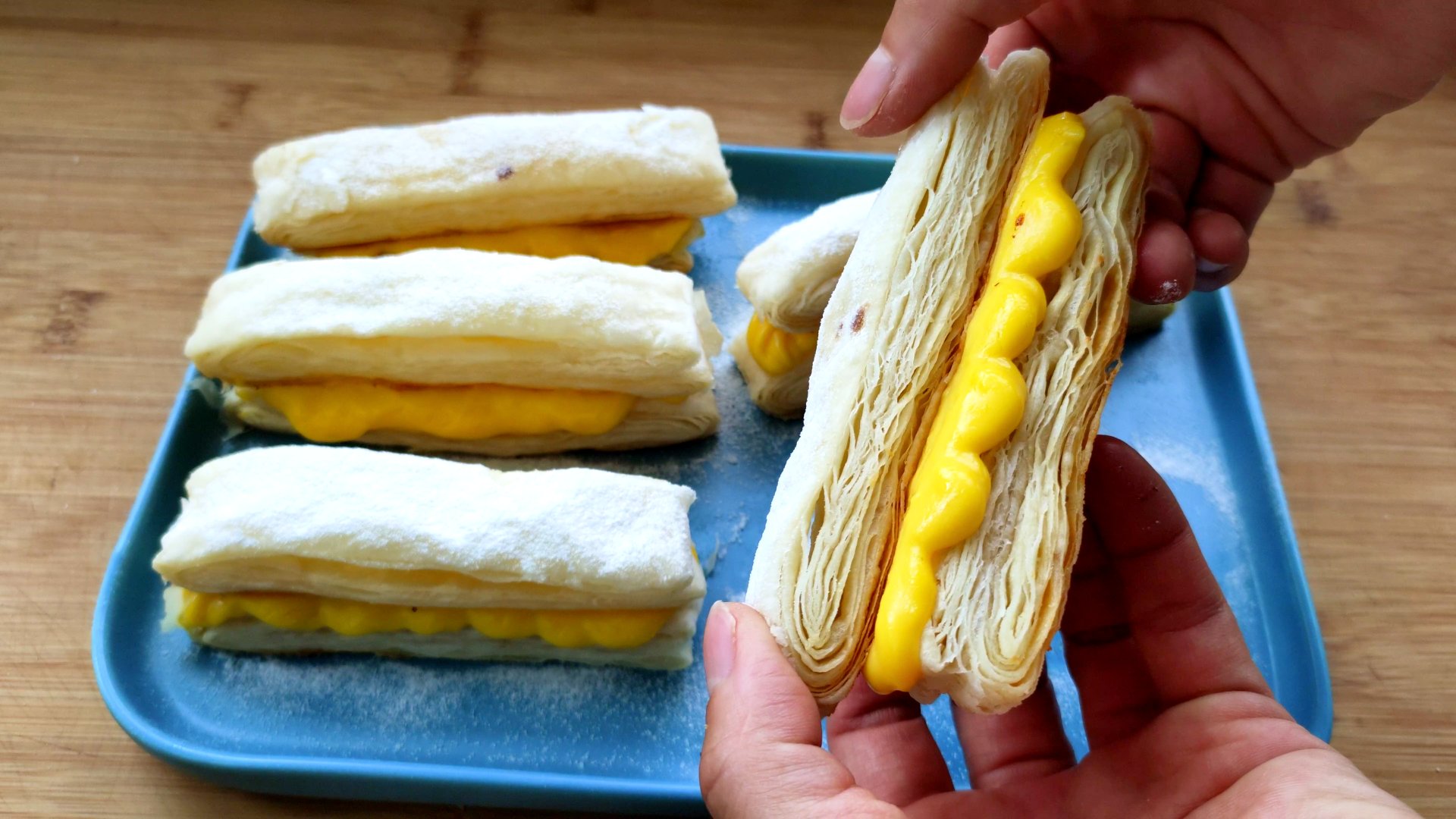 拿破仑酥皮怎样才不掉渣又酥,拿破仑酥正宗做法