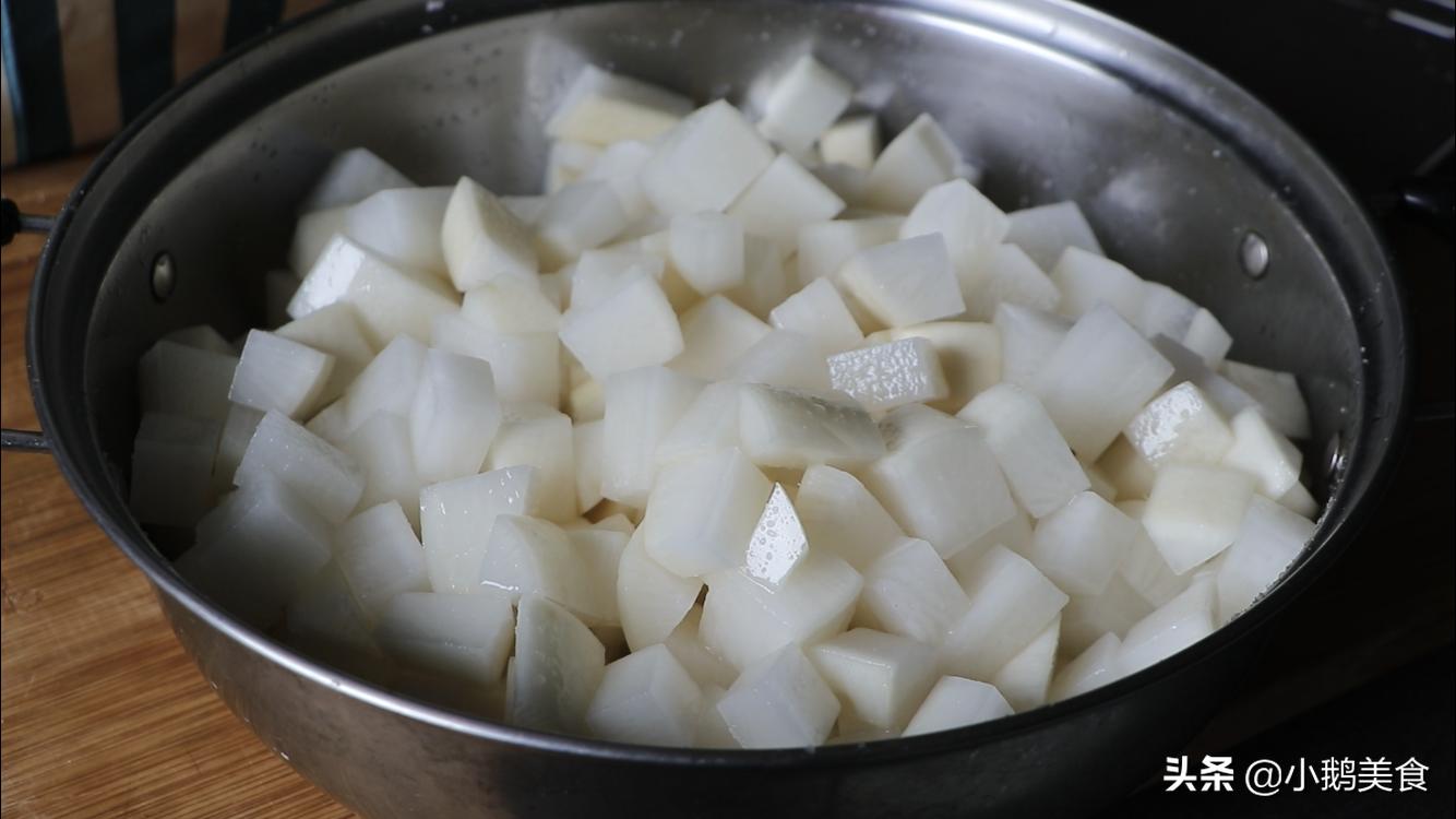 萝卜腌制方法脆爽甜泡菜,泡菜脆爽萝卜