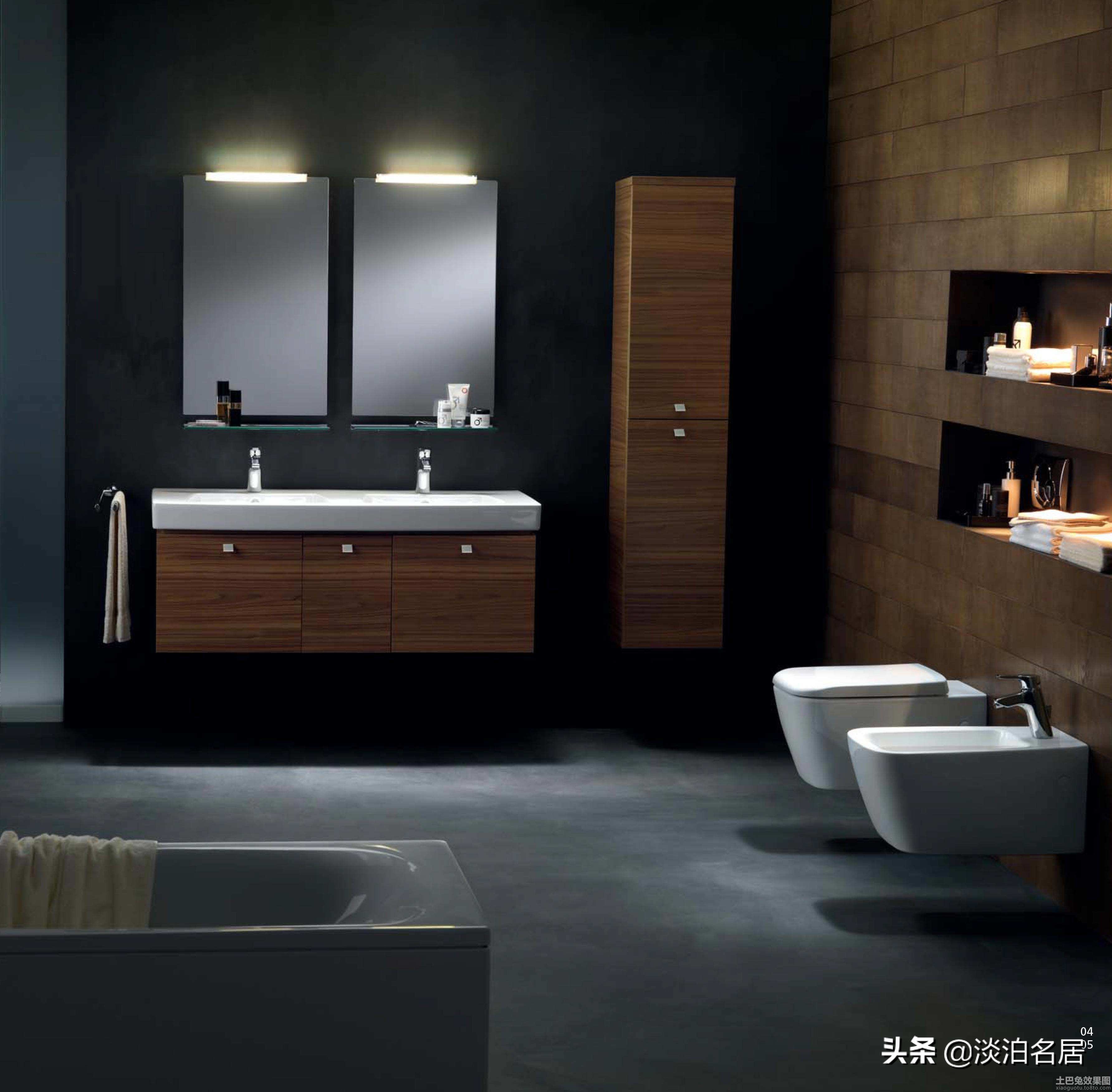 卫生间安装壁挂马桶不做传统马桶,卫生间马桶去污渍的神器