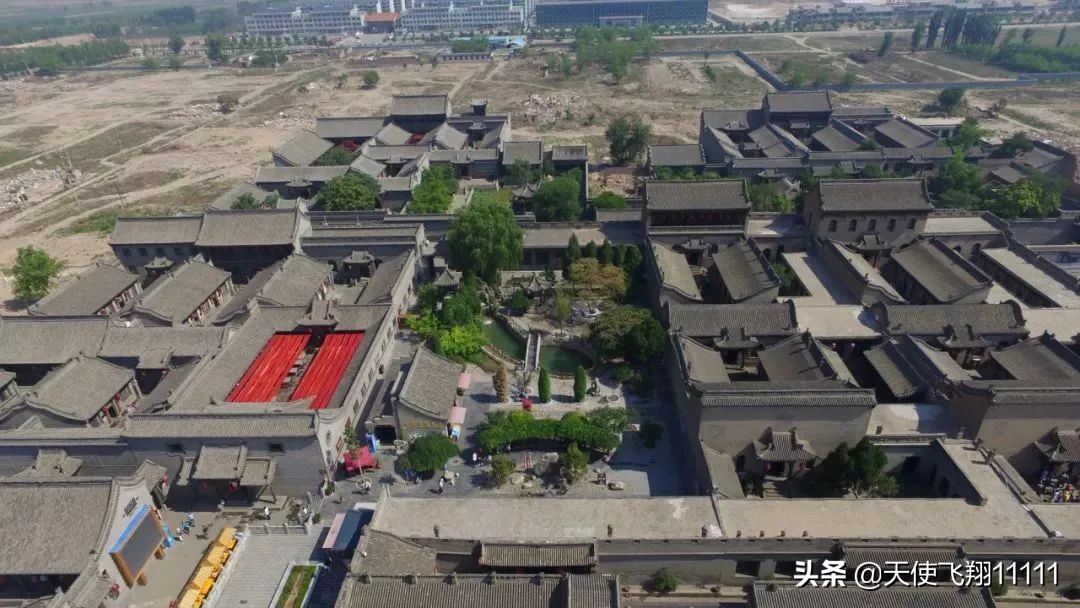 山西祁县乔家大院取景地 (山西乔家大院全景视频图)