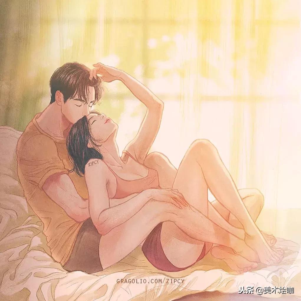 少女心爆棚的唯美插画,软萌插画清新少女心