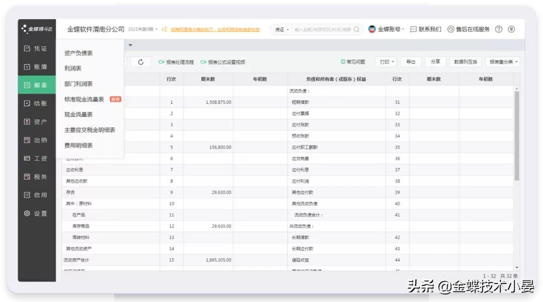 金蝶财务云创新服务,金蝶财务软件云会计