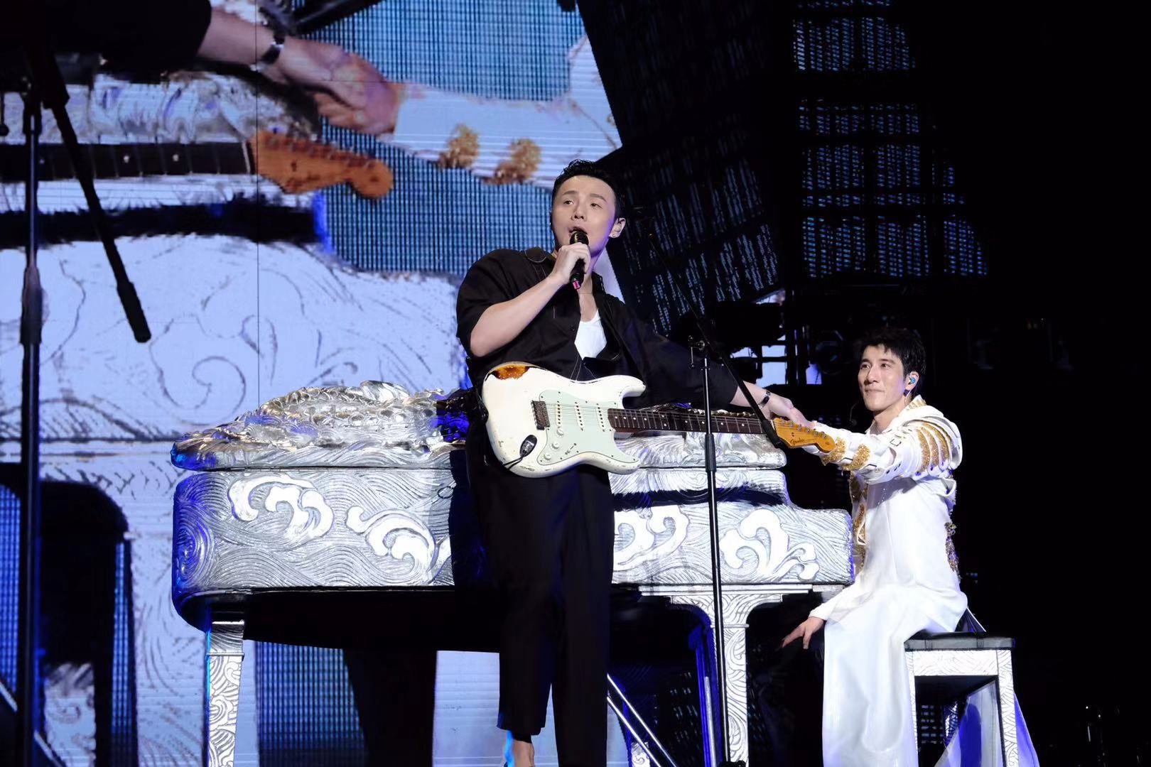 王力宏演唱会合唱,王力宏台州演唱会合唱