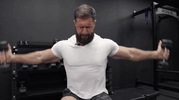 最全哑铃练肩动作图解,哑铃练肩改善圆肩