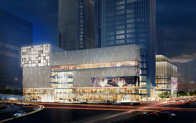 兰州市发展利好,准备开业的万象城