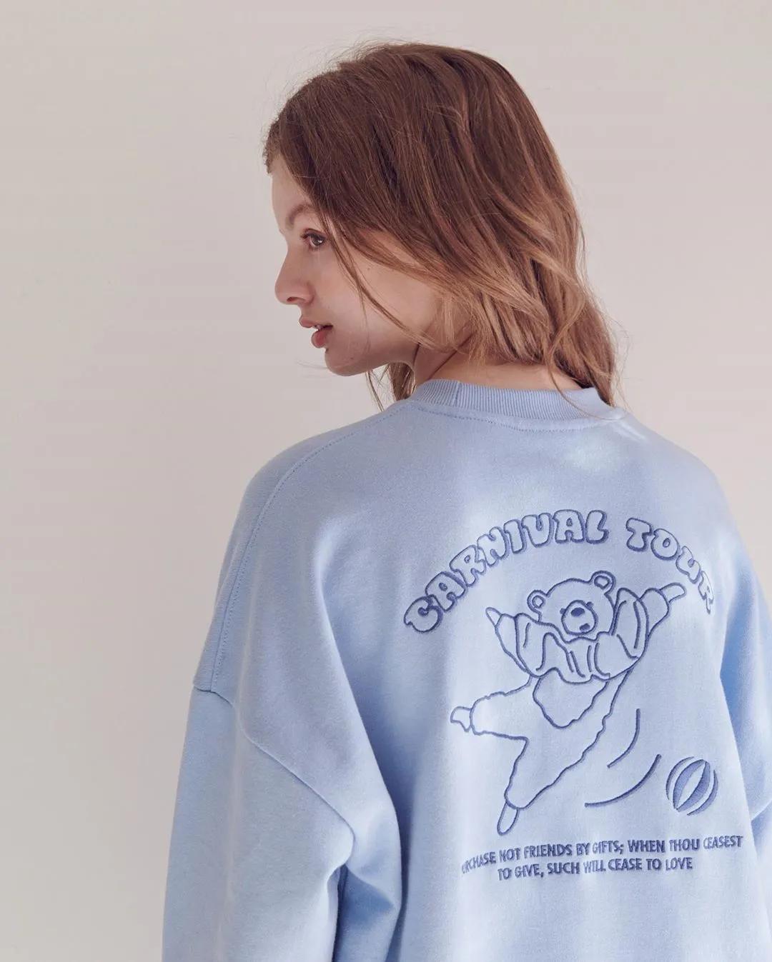 韩国今年流行什么卫衣色,韩国小众平价卫衣