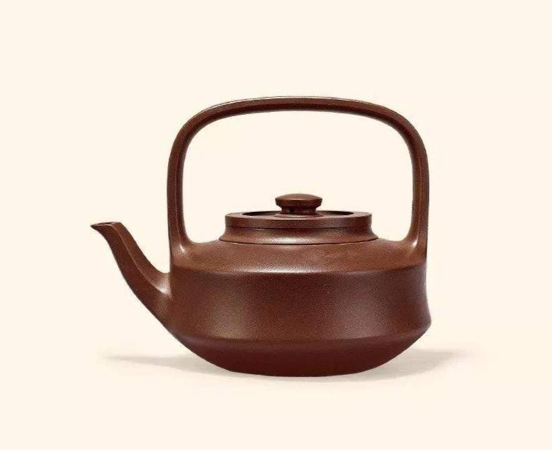 木瓜紫砂壶的魅力,男人拥有四把紫砂壶