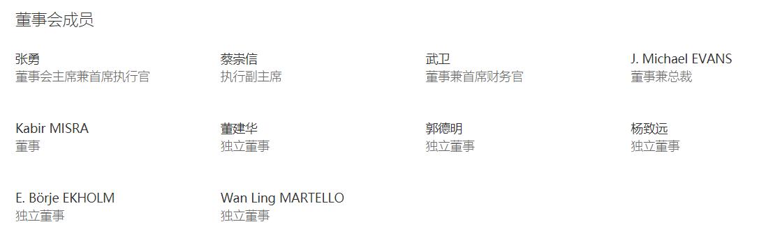 马云虽然已退出，但阿里董事会依旧很强，其中一位还是副国级